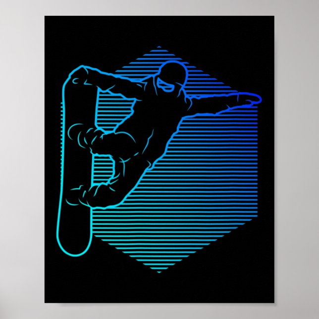 Poster Snowboard Mulheres Snowboard Snowboard (Frente)