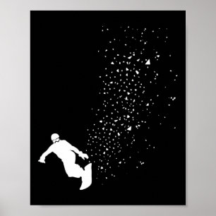 Poster Snowboard - Sowboard do Snowboard de inverno