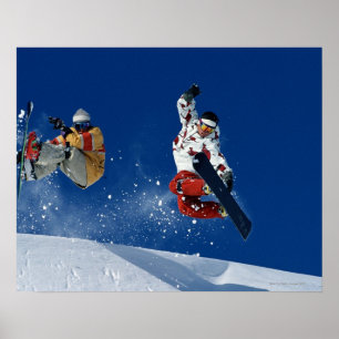Poster Snowboarding 8