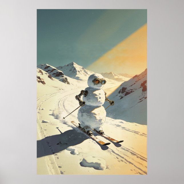 Poster  Snowman  (Frente)