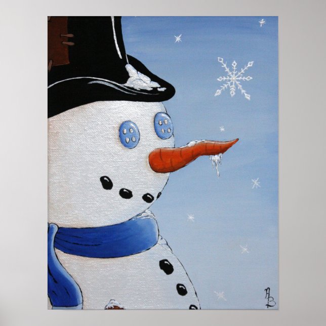 Poster Snowman (Frente)
