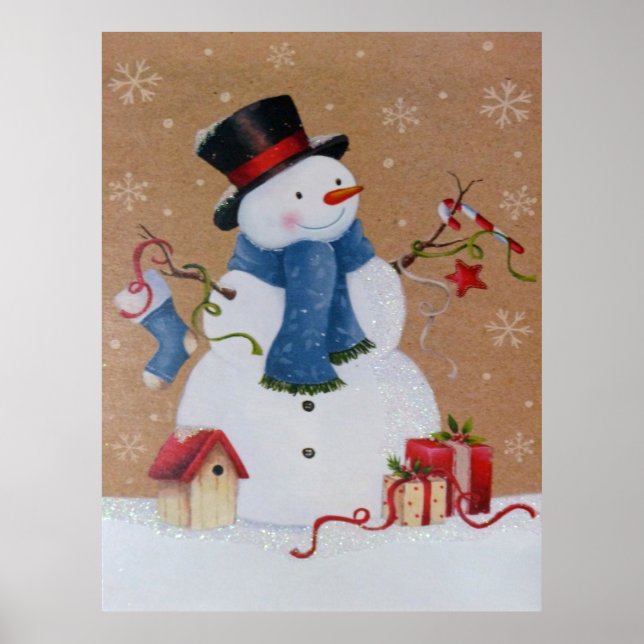 Poster Snowman (Frente)