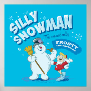 Poster Snowman™ congelado   "Bobo Snowman"