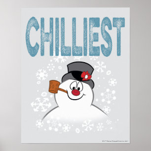 Poster Snowman™ congelado   Chilliest