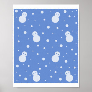 Poster Snowman e Snow