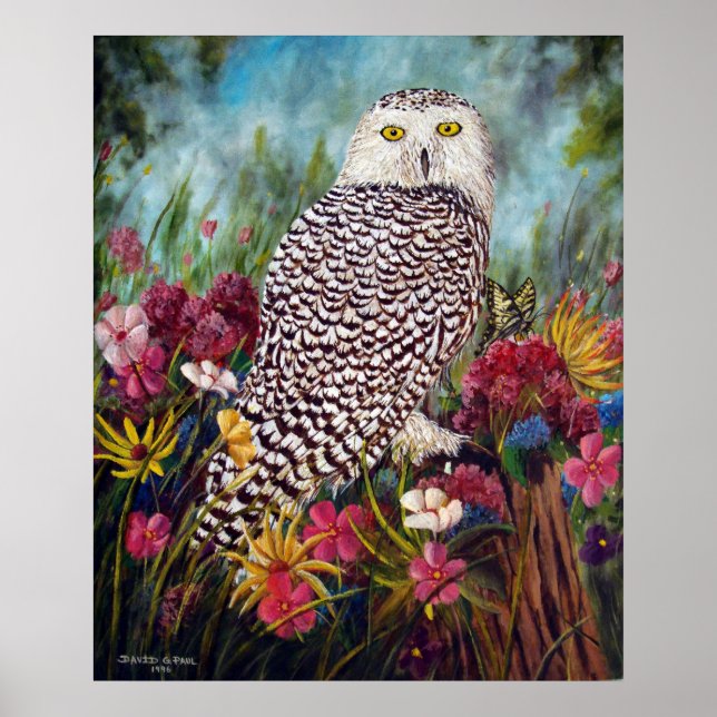 Poster Snowy Owl (Frente)