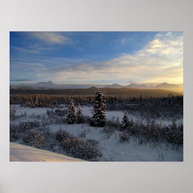 Pôster Snowy Tarde (Frente)