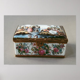 Poster Snuffbox, c.1750