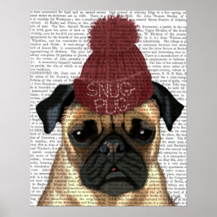 Poster Snug Pug