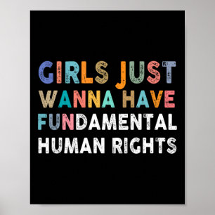 Poster Só Querem Ter Mulheres Fundamentais Em Direitos Hu