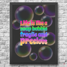 Soap Bubble | fragile and precious 