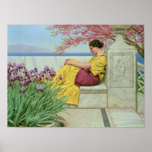 Pôster Sob a flor que pendura no ramo, 1917