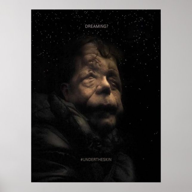 Poster Sob a pele (Frente)