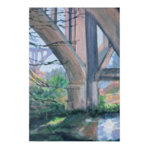 Sob a Ponte Arroyo Seco Pasadena