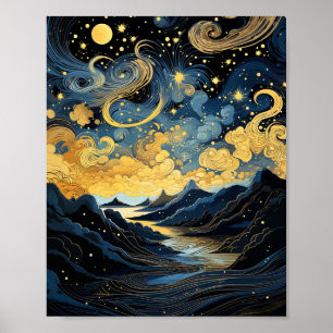 Poster Sob a Via Látea 🌌