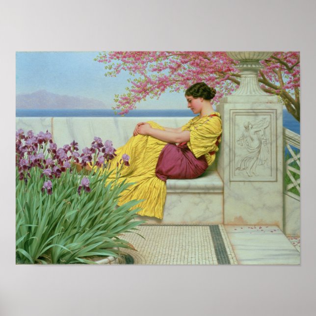 Pôster Sob o Flor que Passa no Bough, 1917 (Frente)