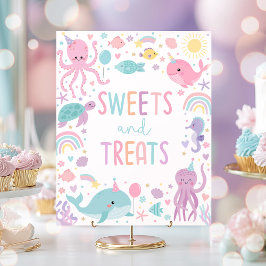 Poster Sob O Partido De Doações E Tratamentos De Aniversá