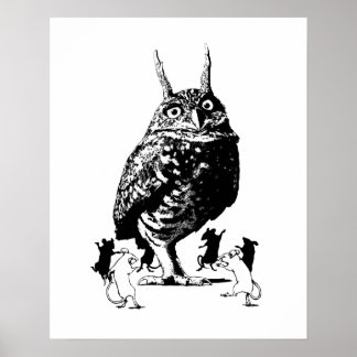 Pôster Sob uma Lua Azul