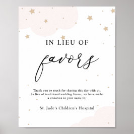 Poster Sobre a estrela da lua em vez do Posto de favores