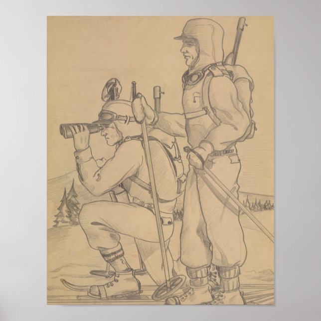 Pôster Sobre a patrulha (Frente)