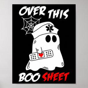 Poster Sobre Esta Enfermeira Fantasma De Boo Sheet
