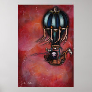 Pôster Sobre o barco Arco-íris