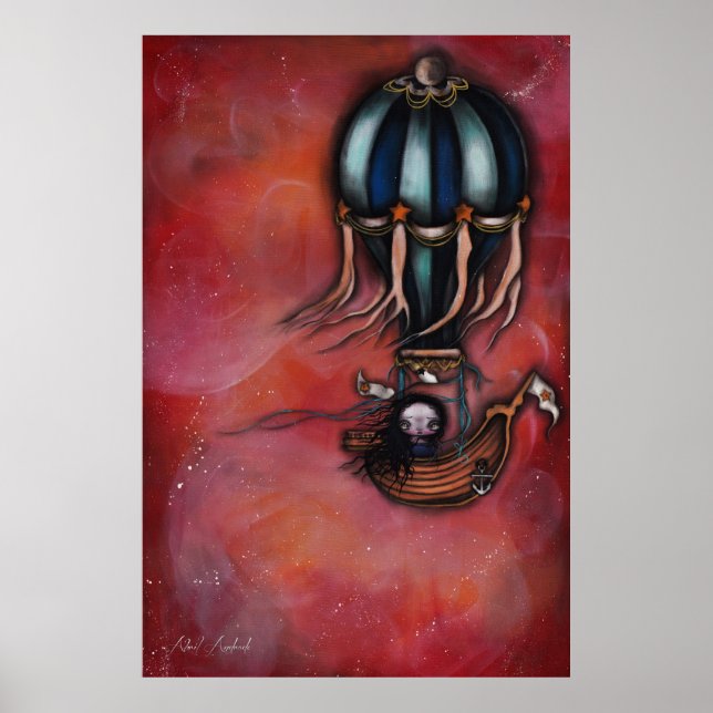 Pôster Sobre o barco Arco-íris (Frente)