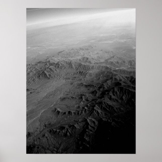 Pôster sobre o caminho para o Havaí B&W (Frente)