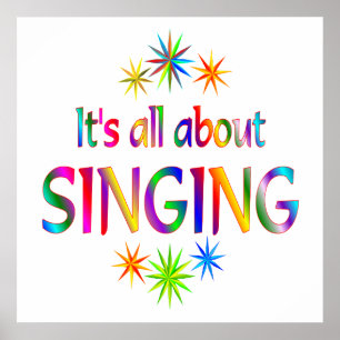 Poster Sobre o canto