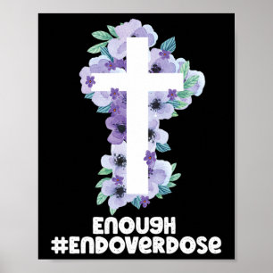 Poster Sobredosagem de Christian Cross Roxo Sobredosagem
