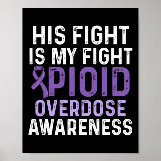 Poster Sobredosagem Opióide Sobrevivência do Guerreiro 57 (Frente)