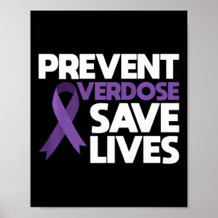 Poster Sobredosagem Salva Vidas Sobredosagem Sensibilizaç