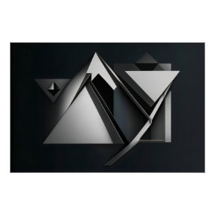 Pôster Sobreposições Precisas de Polígonos