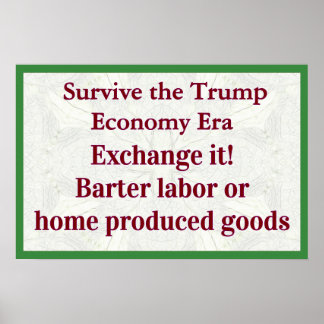 Poster Sobreviva à Troca da Economia de Trump