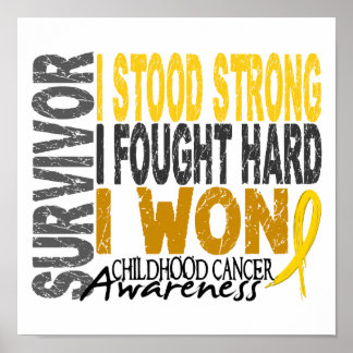Poster Sobrevivência 4 Cancer infantil