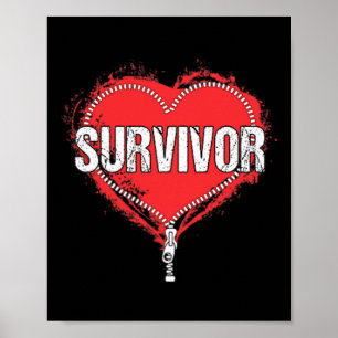 Poster Sobrevivência Cardíaca Sobrevivente de Cirurgia No