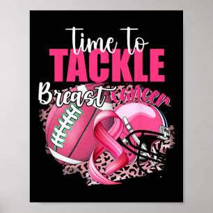 Poster Sobrevivência De Futebol Para Combater O Cancer Da