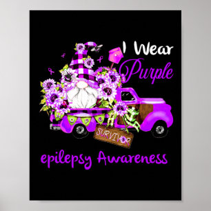 Poster Sobrevivência do Gnomo Flor Sensibilidade à Epilep