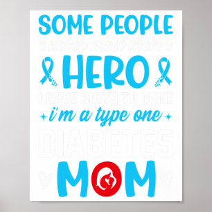 Poster Sobrevivência do Tipo 1 - Mulheres T1 Diabetes A