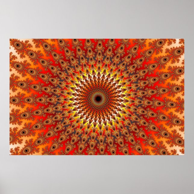 Poster Sobrevivência - Fractal (Frente)