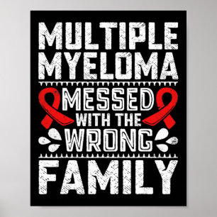 Poster Sobrevivente de Câncer de Sangue Plasma Célula Mie