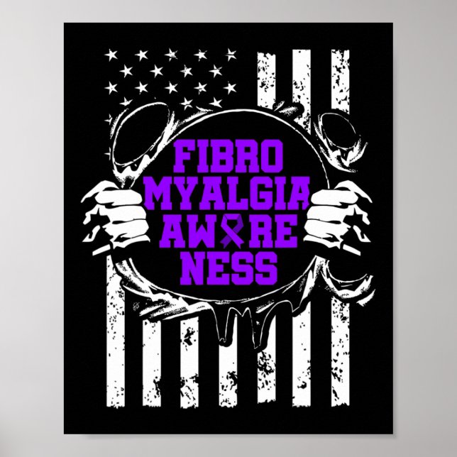 Poster Sobrevivente de consciência guerreiro orgulhoso 8 (Frente)