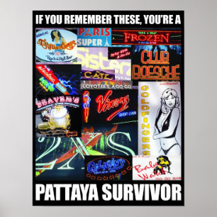 Pôster Sobrevivente de Pattaya
