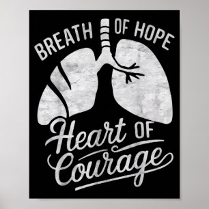 Poster Sobrevivente de Pulmão Colapsado Doença Pulmonar P