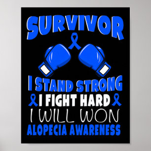 Poster Sobrevivente Eu Luto Contra a Consciência do Duro