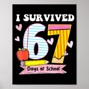 Poster Sobrevivi 67 Dias De Escola Piada Meme Professor