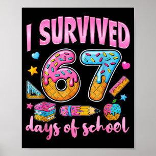 Poster Sobrevivi 67 Dias De Escola - Professor Six Seven