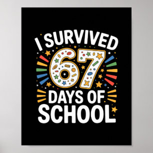 Poster Sobrevivi 67 Dias De Humor De Professor Aluno Na E