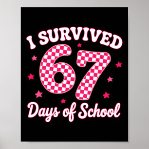 Poster Sobrevivi 67 Dias De Professor Escola Crianças Sei