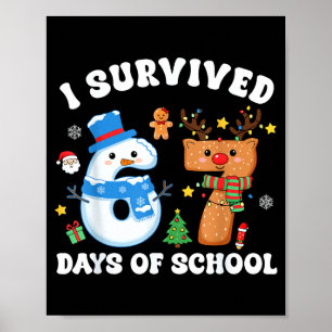 Poster Sobrevivi a 67 Dias De Escola Piada Engraçada Seis